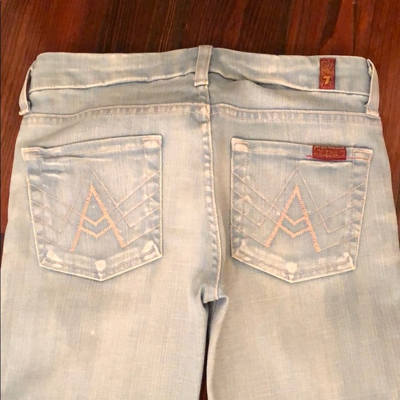 7 for all mankind jeans, size 25, like new. - Picture 5 of 6